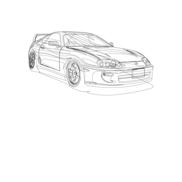 Supra Black Wireframe Thumbnail