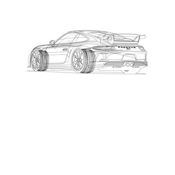 GT3 Black Wireframe Thumbnail